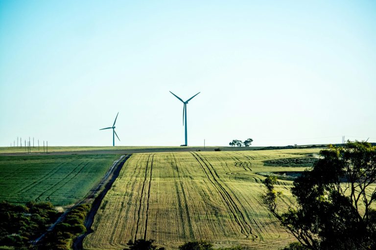 Windfarm in regional Australia